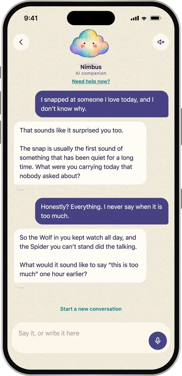 A conversation with your cloud, by voice or in writing